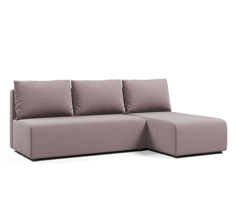 Диваны угловые, Угловой диван-кровать Каир (Комо, Крит), велюр