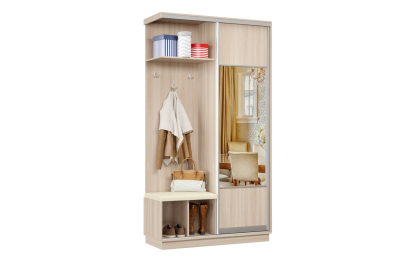 Прихожая Премьер 01 Лайт Мини 05 Левая Мягкая