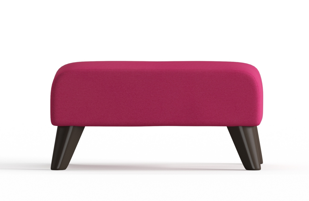 Пуф в прихожую, Пуф Барон на ножках, велюр