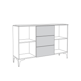 Комод Валенсия 13.309.01