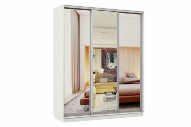 Шкаф-купе Премьер 26 белый