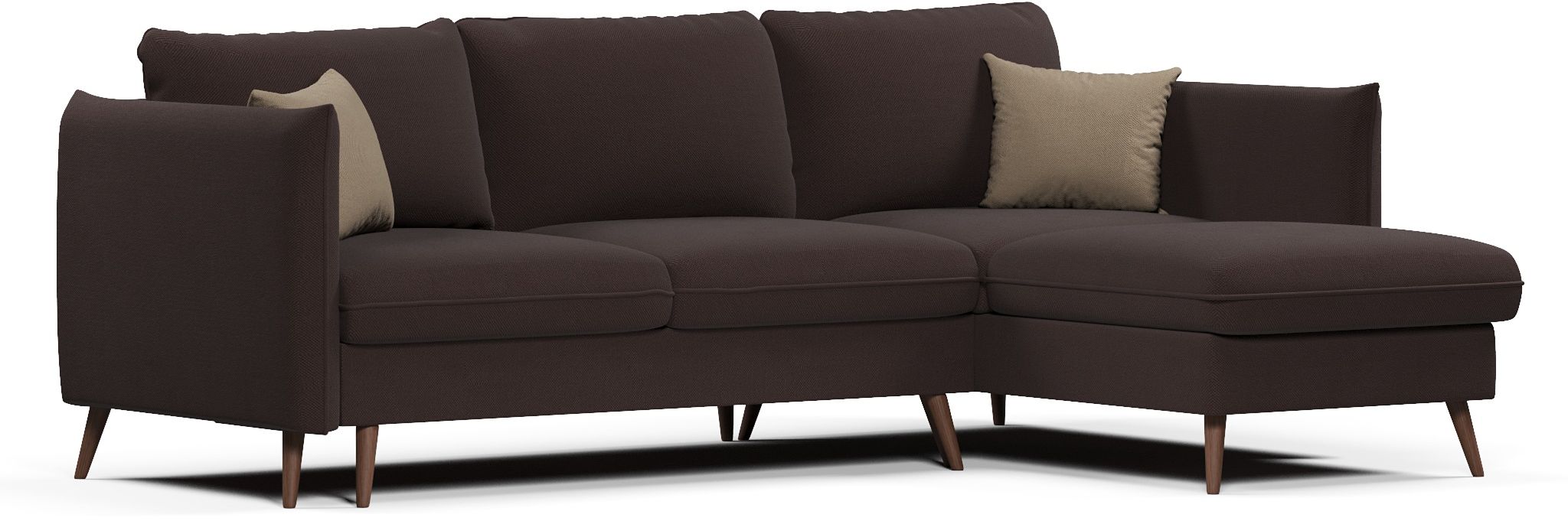 Диваны угловые, Диван угловой Пекин еврокнижка, велюр