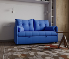 Диваны выкатные, Прямой диван Палермо,выкатной,велюр