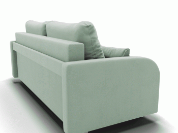 Прямой диван Оазис,еврокнижка,велюр