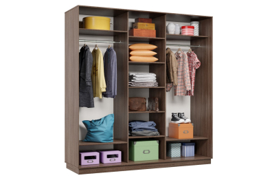 Шкаф-купе Премьер 44 (14;14;14) трёхдверный