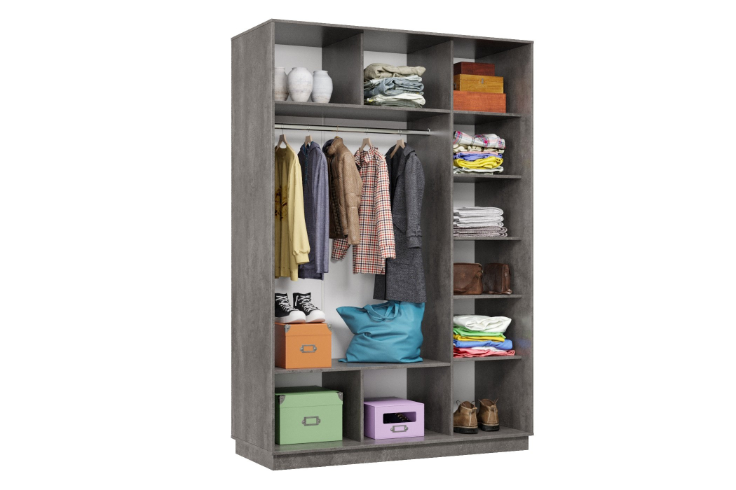 Шкафы-купе 2-х дверные, Шкаф-купе Премьер 10 (01РБ;01РБ) фасады ромб белый/двухдверный/Профиль чёрный муар