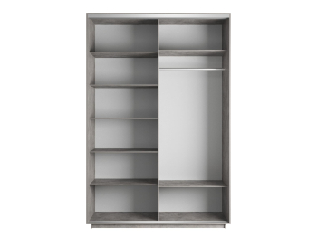 Шкаф-купе Экспресс 2-х дверный Фотопечать Ленты Стекла 160х60х220