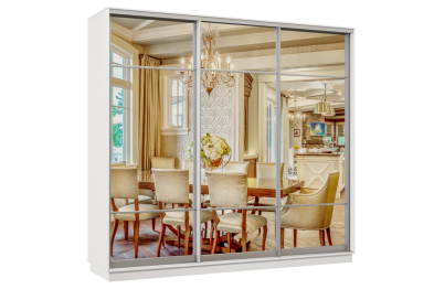 Шкаф-купе Премьер Лайт 61 (11;11;11) трехдверный