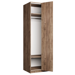 Шкаф складной Е1 Локер ("Гармошка" с системой Push to Move/Правый)81х52.5х220 см