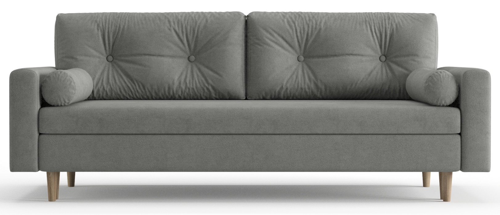 Диваны еврокнижки, Диван-кровать Таврида, пружинный блок, велюр