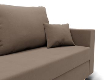 Прямой диван Пульсар,еврокнижка,велюр