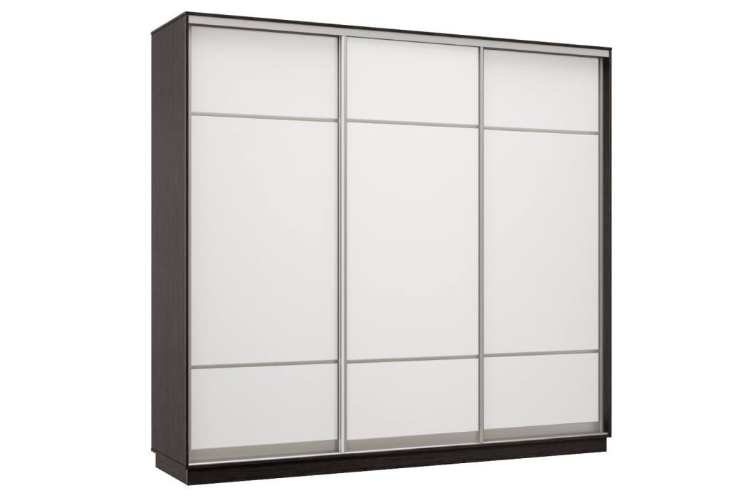 Шкафы-купе, Шкаф-купе Премьер Лайт 59 (08;08;08) трехдверный