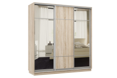 Шкафы-купе, Шкаф-купе Премьер Лайт 21 (11;08;11) трехдверный