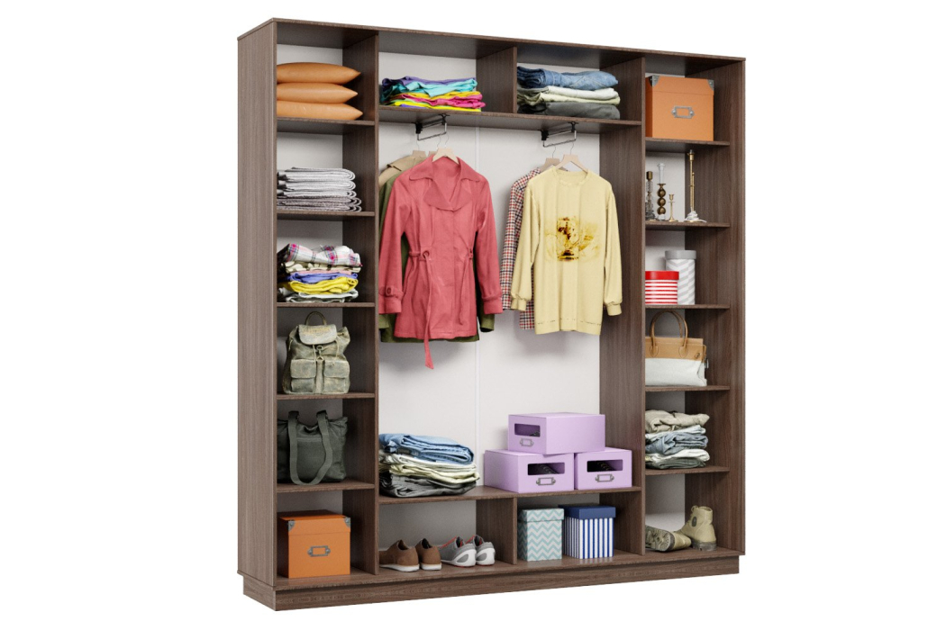 Шкафы-купе, Шкаф-купе Премьер 35 (14;14;14) трёхдверный