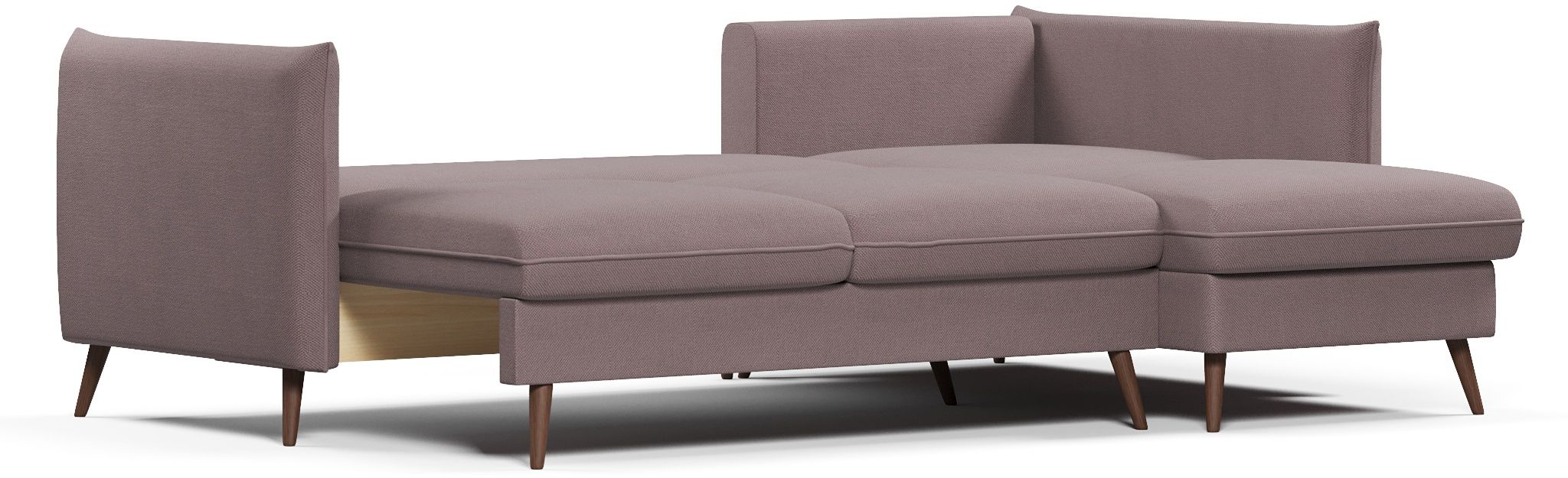 Диваны угловые, Диван угловой Пекин еврокнижка, велюр