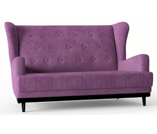 Диван прямой Барон Люкс, Велюр