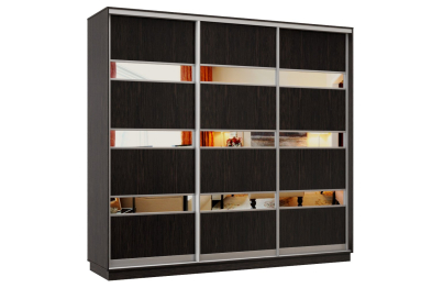 Шкаф-купе Премьер 36 (16;16;16) трёхдверный