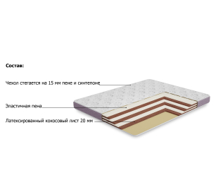 Столлайн / Матрас Тропикана-Агама плюс 1400х2000