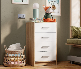 Комод высокий Мия КМ-02