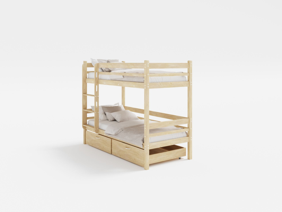 Кровати из массива, Двухъярусная кровать Фабиа 70х190