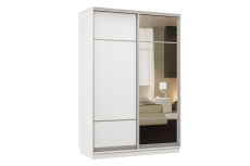 Шкафы-купе, Шкаф-купе Премьер Лайт 03 Мини (08;11) двухдверный