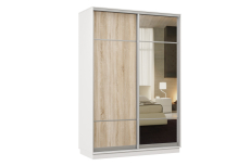 Шкафы-купе, Шкаф-купе Премьер Лайт 03 Мини (08;11) двухдверный
