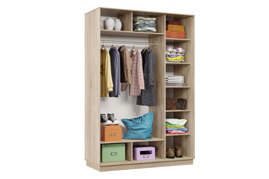 Шкафы-купе, Шкаф-купе Премьер Лайт 12 (11;11) двухдверный