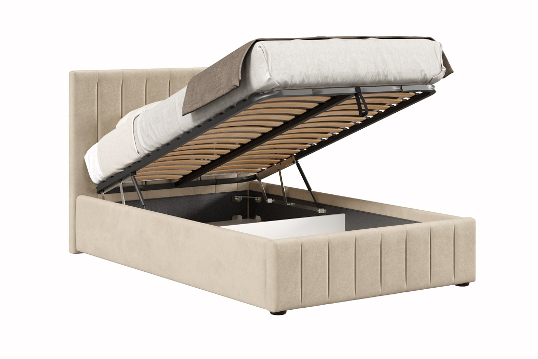 Мягкая кровать, Кровать Верона 1200 с подъёмным механизмом