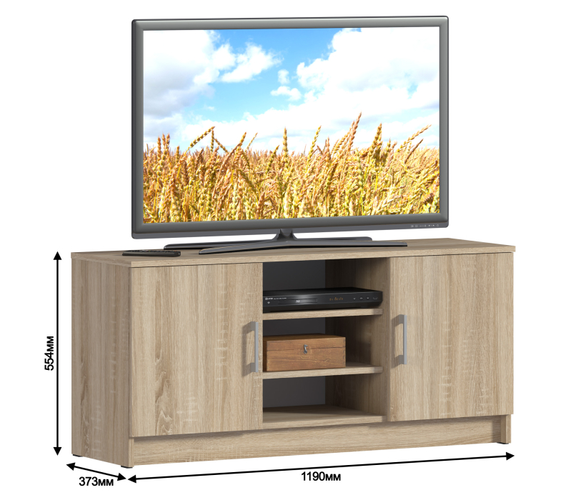 ТВ-тумбы, Тумба ТВ Терра (Лофт) СБ-2959 Сонома