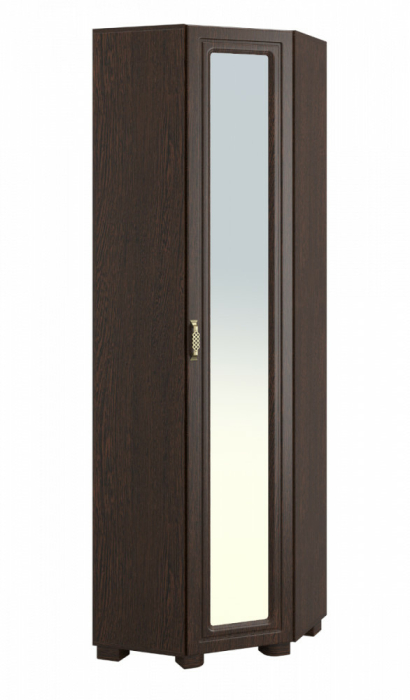 Угловые шкафы, Шкаф угловой с зеркалом «Монблан» МБ-20К