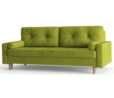 Диваны с ящиком для белья, Диван-кровать Belfast, независимый пружинный блок, велюр