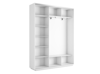 Шкаф-купе Экспресс Экспенс трио 2400 x 2100 x 450