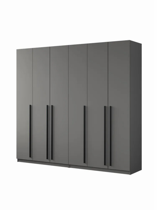 Шкафы распашные, Шкаф распашной 6-ти дверный София 2200х2400х520 мм