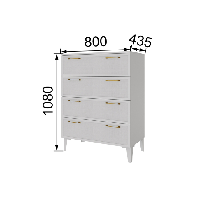 Комоды, Комод Толедо ТК-20