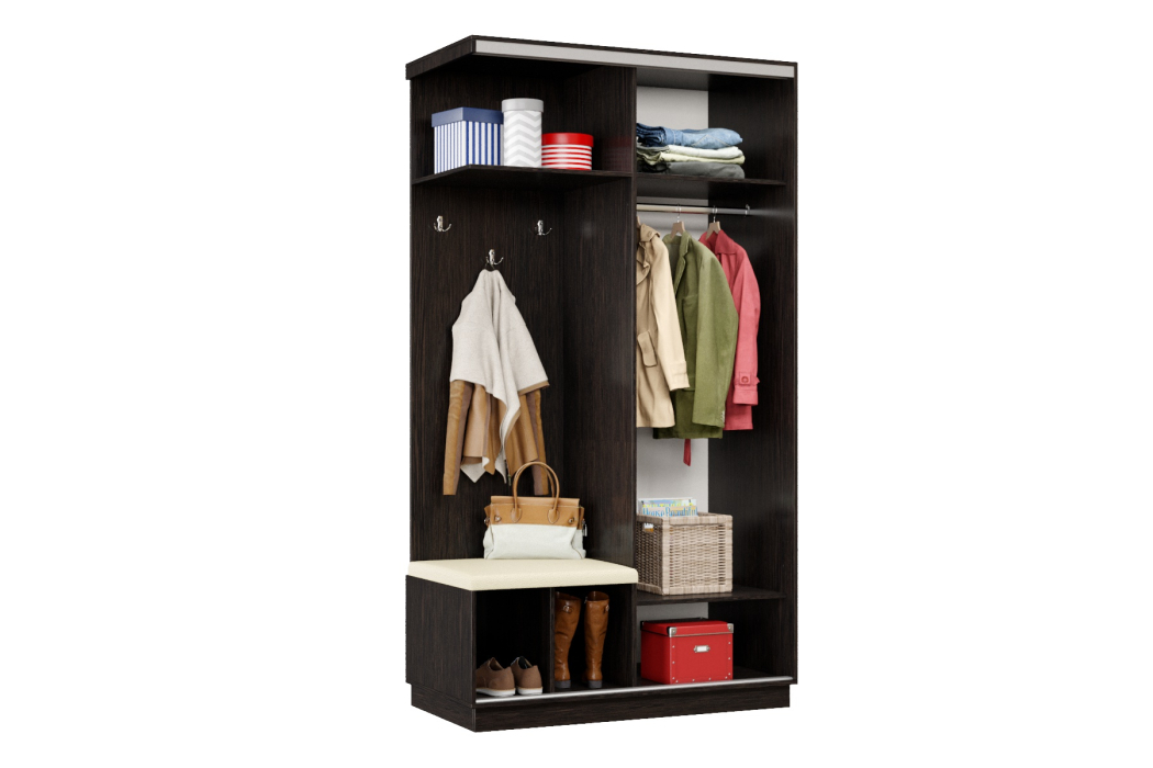 Прихожие, Прихожая Премьер 04 Лайт Мини 05 Левая Мягкая