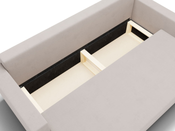 Прямой диван Пульсар,еврокнижка,велюр