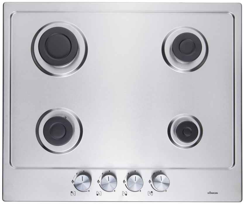 Встраиваемые варочные панели, Газовая варочная панель Konigin Spark 604 IX