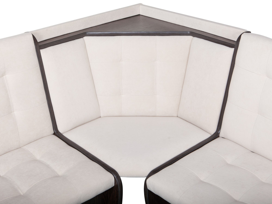 Кухонные уголки, Кухонный уголок Стиль 1Л (со столом СТ4) Дуб венге / велюр