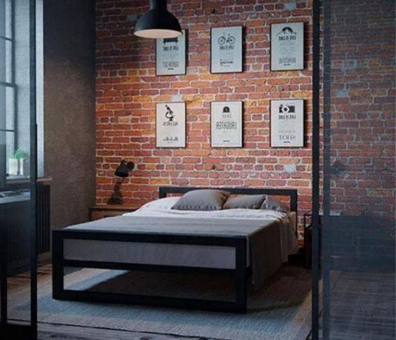 Кровати 90 см, Кровать в стиле лофт Ричмонд 0.9