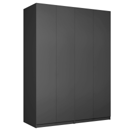 Шкаф распашной Е1 Локер 162х52.5х220 см,с двумя комплектами полок и модулем