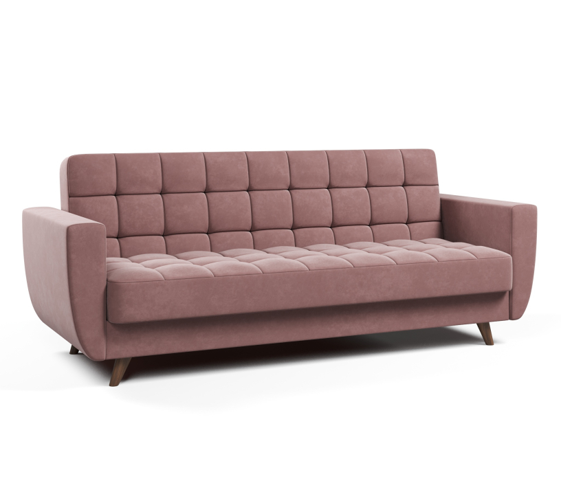 Диваны с ящиком для белья, Диван-кровать Корсика, книжка, велюр