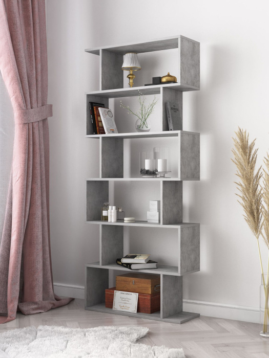 Открытые, Стеллаж Ник змейка 73х25х173,2