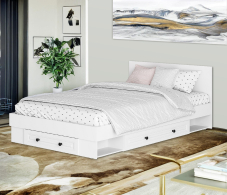 Кровати 120х200, Кровать Софт с ящиком КР-06 120x200