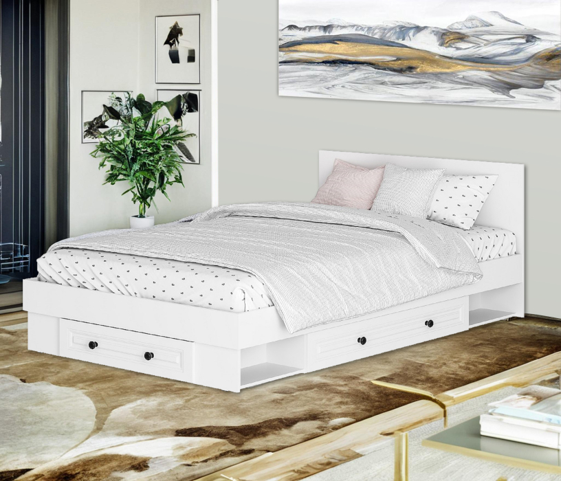 Кровати 120х200, Кровать Софт с ящиком КР-06 120x200