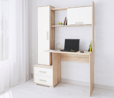 Прямые компьютерные столы, Стол компьютерный Квартет-9