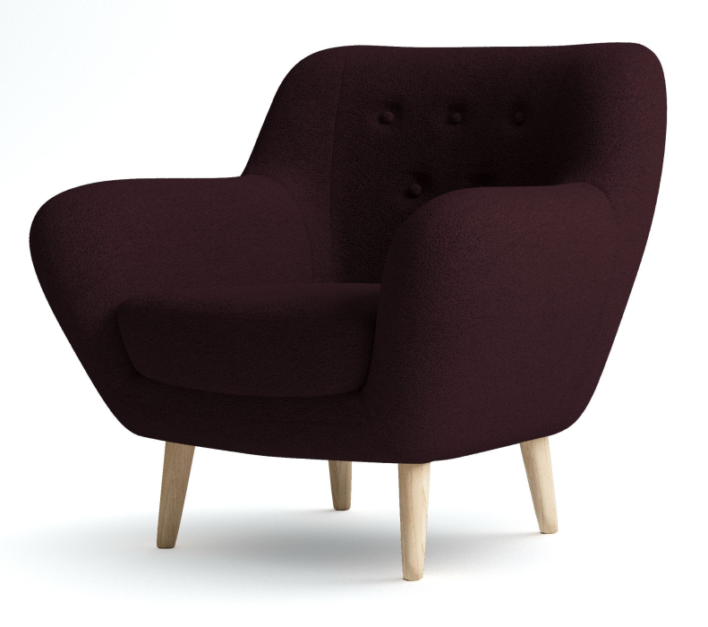 Кресло для отдыха, Кресло Элефант мягкое, Искусственный мех