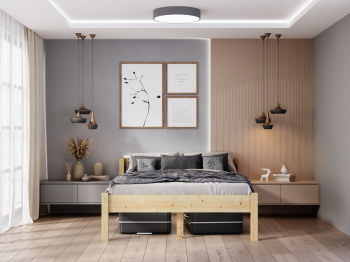 Высокая кровать Виста 120х200