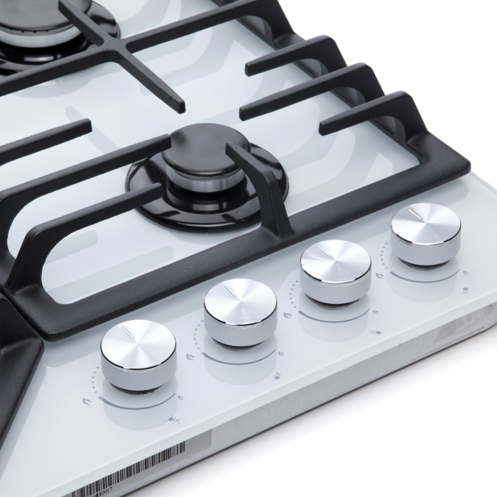 Встраиваемые варочные панели, Газовая варочная панель Konigin Blaze 604 Закаленное стекло