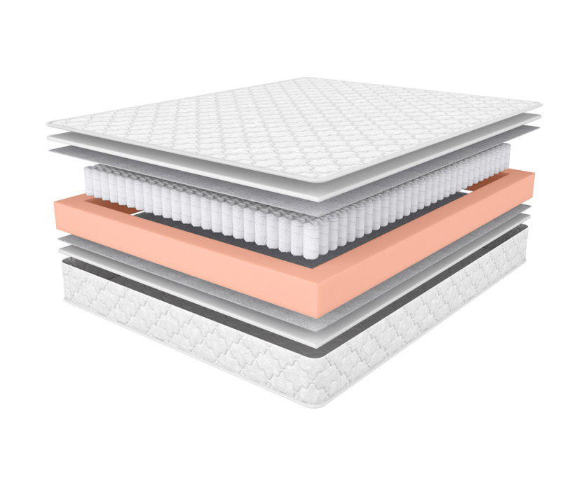 Другие размеры, Матрас ARMOS Сонплит (Трикот белый) 140х190 см