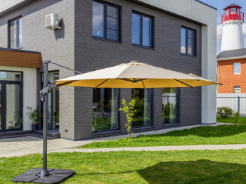 Зонт SKY круглый в комплекте с базой